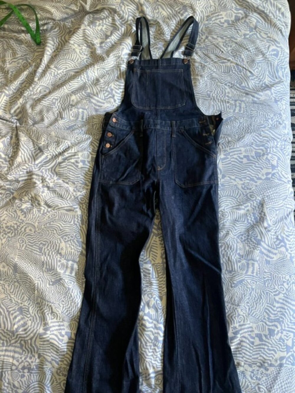 Madewell Flea Market Flare Overalls Pristine NWT Size L